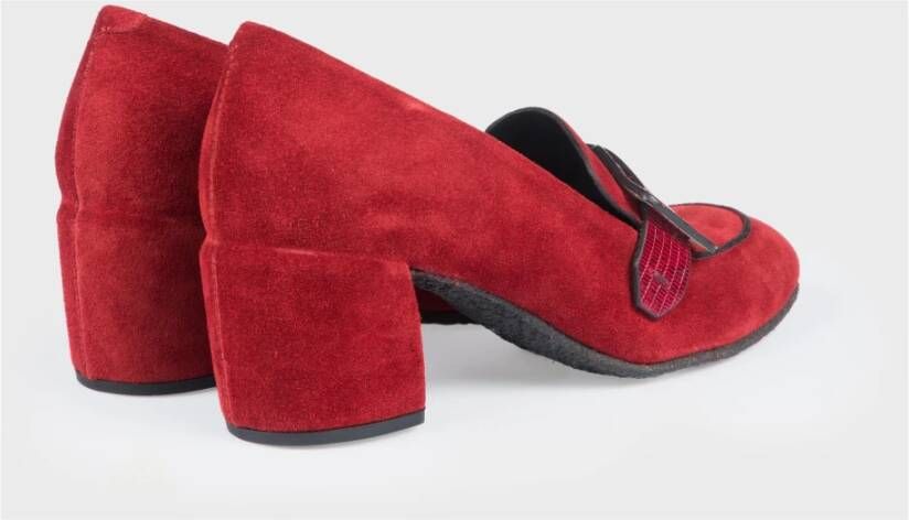 DEL Carlo Shoes Red Dames