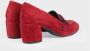 DEL Carlo Shoes Red Dames - Thumbnail 3