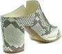 DEL Carlo Women's Clogs Grijs Dames - Thumbnail 2