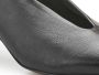 DEL Carlo Zwarte Leren Pumps Sterke Persoonlijkheid - Thumbnail 2