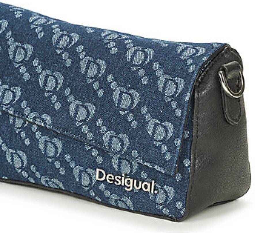 Desigual Blauwe Boog Schoudertas Vrouwen