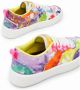 Desigual Gedrukte Multicolor Sneakers met Veters Multicolor Dames - Thumbnail 2