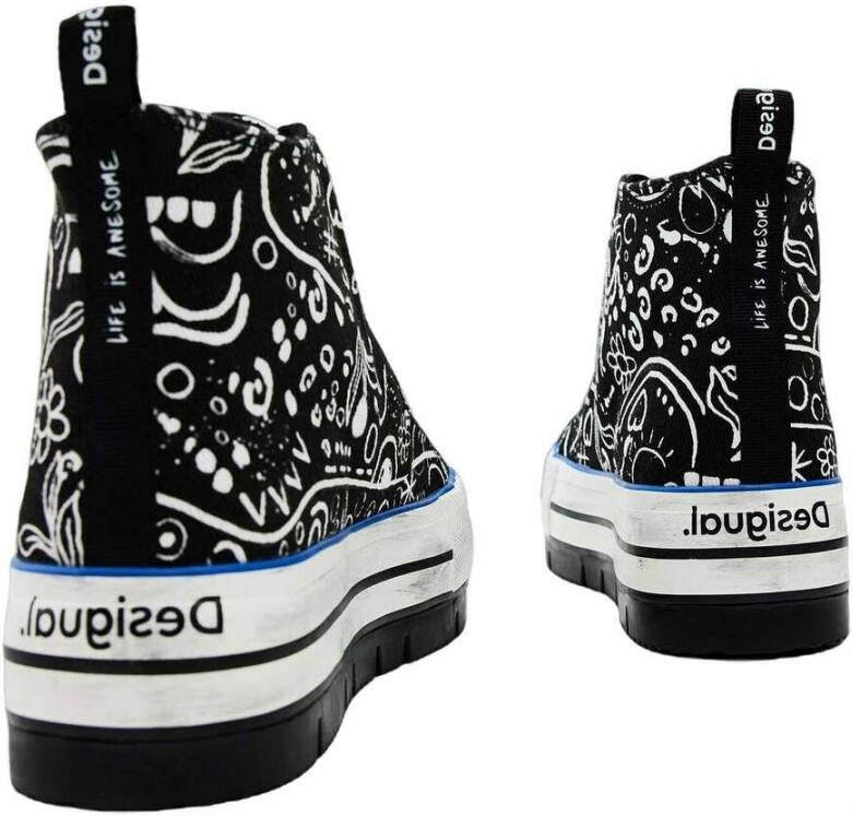 Desigual Sneakers Zwart Dames