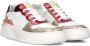 Develab 41882 Lage sneakers Leren Sneaker Meisjes Goud - Thumbnail 5
