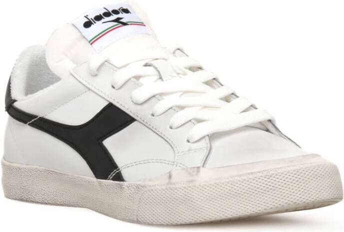 Diadora Melody Leather Dirty Sneakers Wit Dames