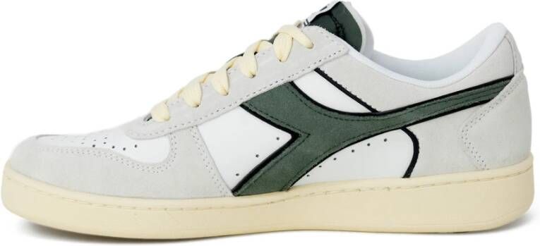 Diadora Magische Suède Lage Mand Groen Heren