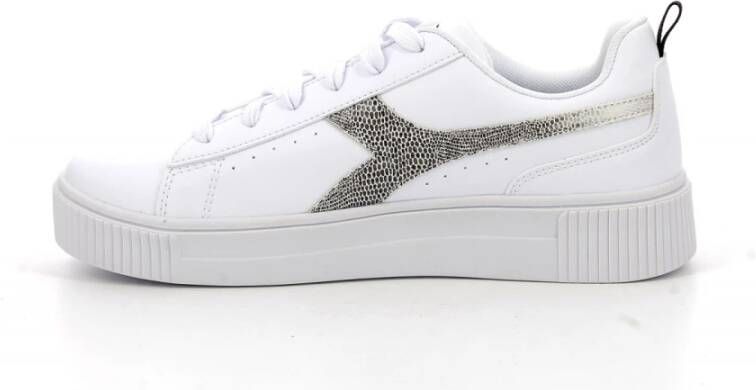 Diadora Comfortabele Lage Sneakers Wit Dames