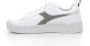 Diadora Amber Animalier Leren Sneakers White Dames - Thumbnail 6