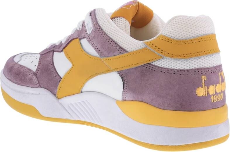 Diadora Stijlvolle B560 Gebruikte Sneakers voor Dames Wit Dames