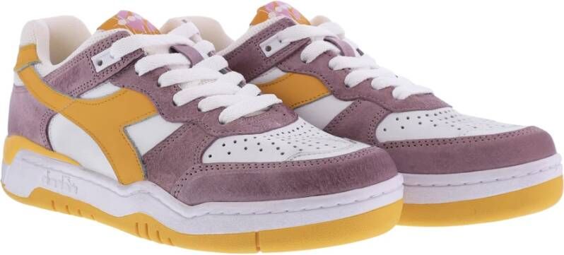 Diadora Stijlvolle B560 Gebruikte Sneakers voor Dames Wit Dames