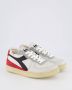 Diadora Basket Row Cut Dames Sneakers Multicolor Dames - Thumbnail 9