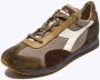 Diadora Beige Cubaanse Stijl Equipe Dirty Schoenen Brown Heren - Thumbnail 2