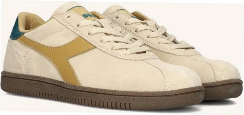 Diadora Beige Tokyo Sneakers voor Herfstwandelingen
