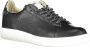 Diadora Stijlvolle zwarte veterschoenen met contrastzool Black Dames - Thumbnail 2