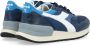 Diadora Blauwe Leren Sneaker Conquest Multicolor Heren - Thumbnail 3