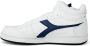 Diadora Witte Leren Sneakers voor White - Thumbnail 8