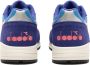 Diadora Blauwe Leren Sportieve Sneakers met Rubberen Zool Multicolor - Thumbnail 3
