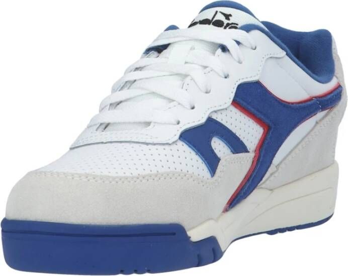 Diadora Blauw Rode Sneaker Model: Sneaker Blauw Heren