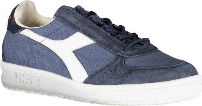 Diadora Blue Fabric Sneaker Blauw Dames