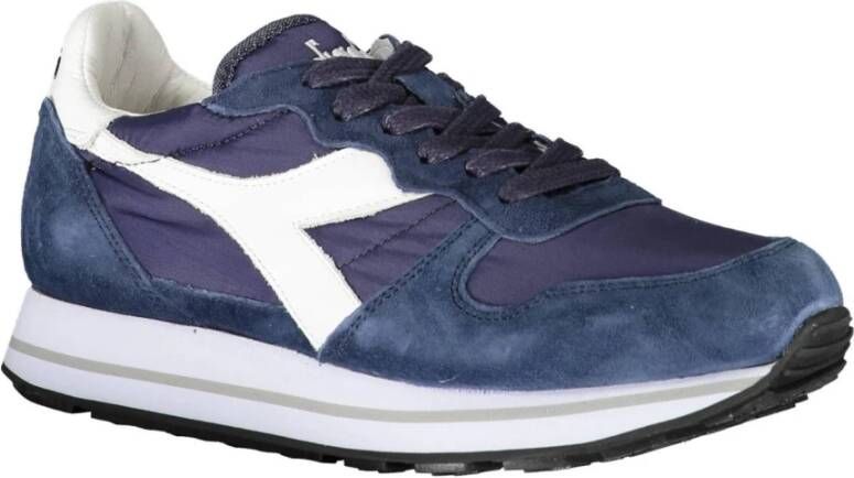 Diadora Blue Fabric Sneaker Blauw Dames