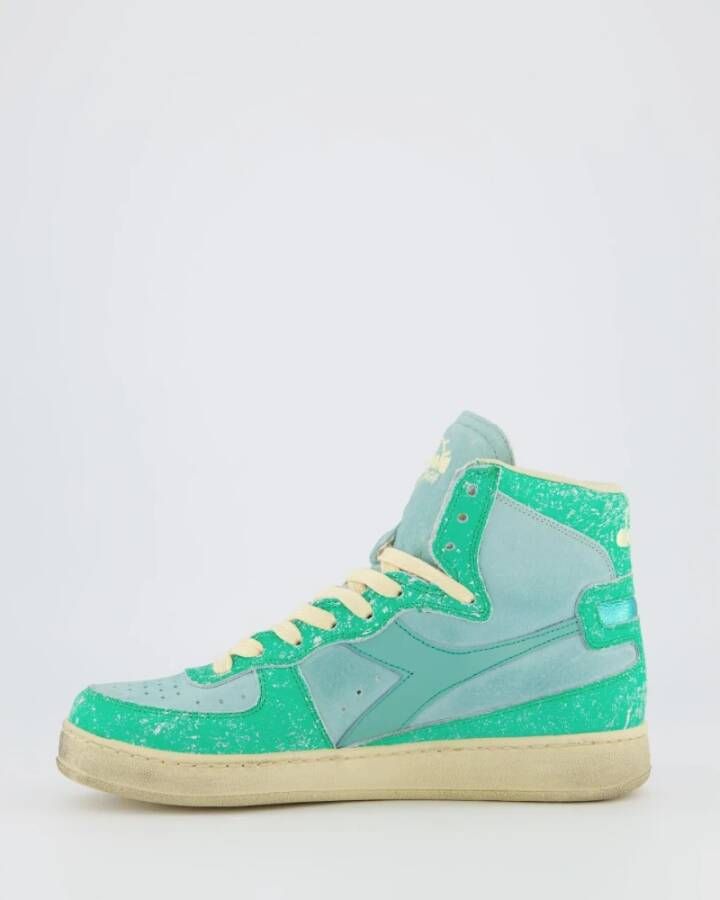 Diadora Blush Basket Sneakers Green Dames