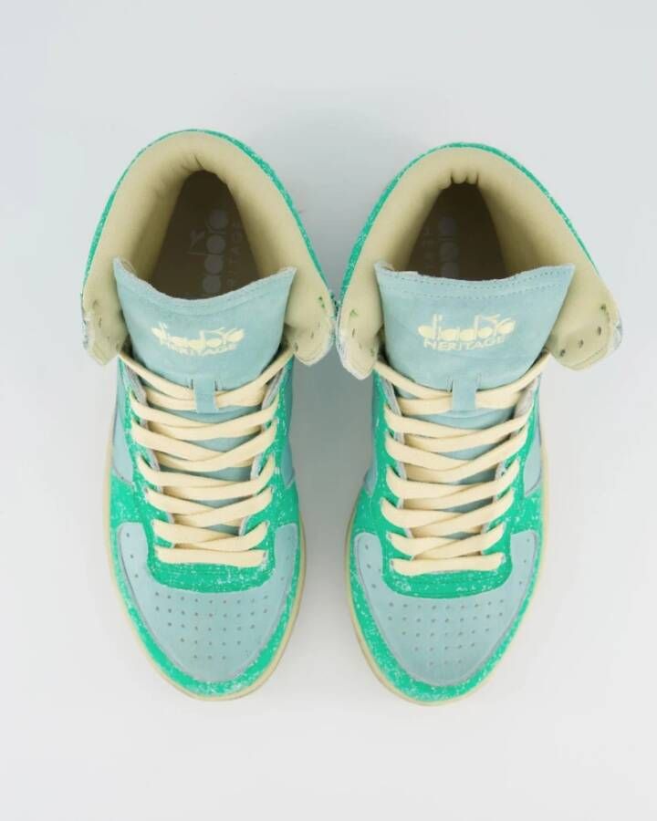 Diadora Blush Basket Sneakers Green Dames