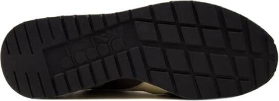 Diadora Bruine Lage Sneakers voor Mannen Brown Heren
