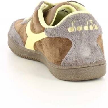 Diadora Bruine Trainer Hairy Damesschoenen