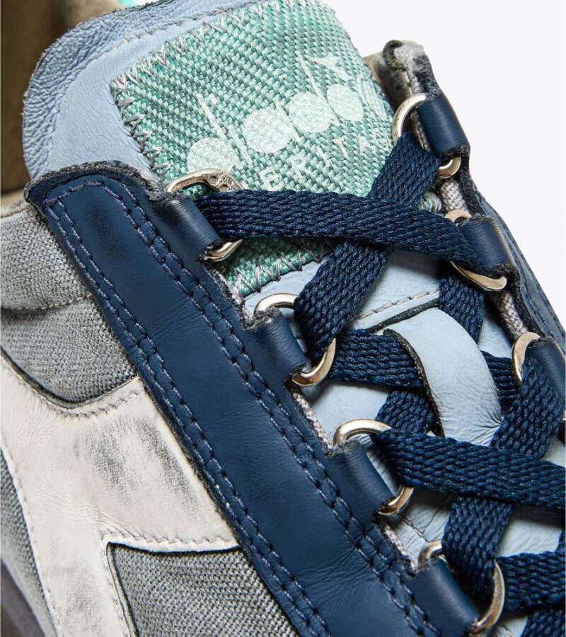Diadora Canvas en Suède Sneakers Multicolor Heren