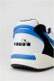 Diadora Lichtblauwe Vetersneakers voor Heren Multicolor Heren - Thumbnail 9