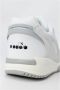 Diadora Retro-geïnspireerde Unisex Sneakers met Kleurrijke Inzetstukken White Unisex - Thumbnail 8