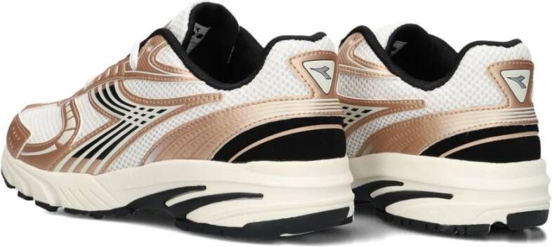 Diadora Champagne Lage Sneakers voor Vrouwen Multicolor Dames