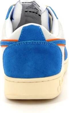 Diadora Comfortabele Lage Sneakers Blauw Heren