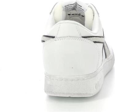 Diadora Comfortabele Lage Sneakers Wit Heren