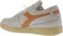 Diadora Dames Mi Basket Row Cut White Dames - Thumbnail 2