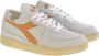 Diadora Dames Mi Basket Row Cut White Dames - Thumbnail 4