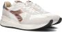 Diadora Sneakers Dames Lage sneakers Damesschoenen Canvas Venus iris dirty Glitter Wit combi - Thumbnail 4