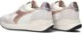 Diadora Sneakers Dames Lage sneakers Damesschoenen Canvas Venus iris dirty Glitter Wit combi - Thumbnail 5