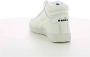 Diadora Dames Witte High Top Sneakers White Dames - Thumbnail 5