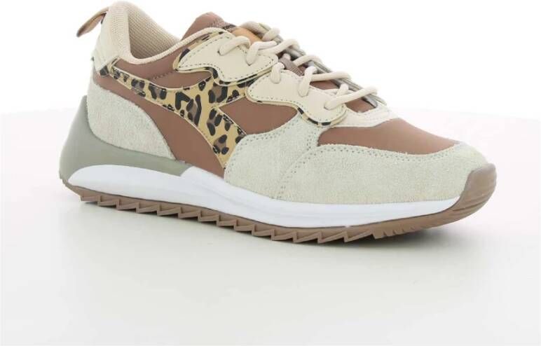 Diadora Bruine Jolly Damesschoenen Bruin Dames