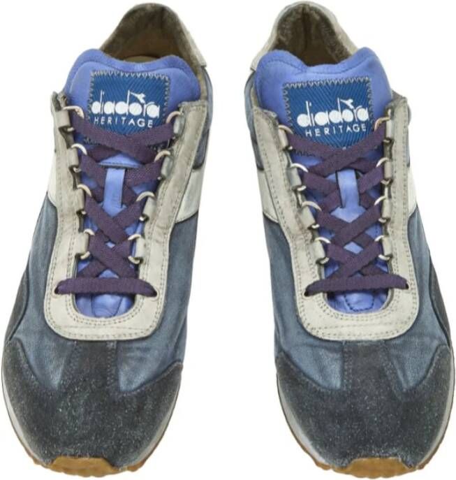 Diadora Dirty Stone Wash Evo Sneakers Paars Heren