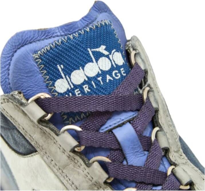 Diadora Dirty Stone Wash Evo Sneakers Paars Heren