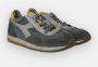 Diadora Dirty Stone Wash Sneakers Groen Heren - Thumbnail 2