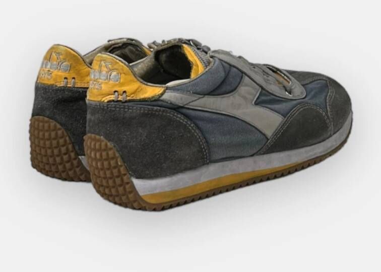 Diadora Dirty Stone Wash Sneakers Groen Heren