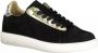 Diadora Elegante Zwarte Leren Sneakers met Contrastdetails Black Dames - Thumbnail 3