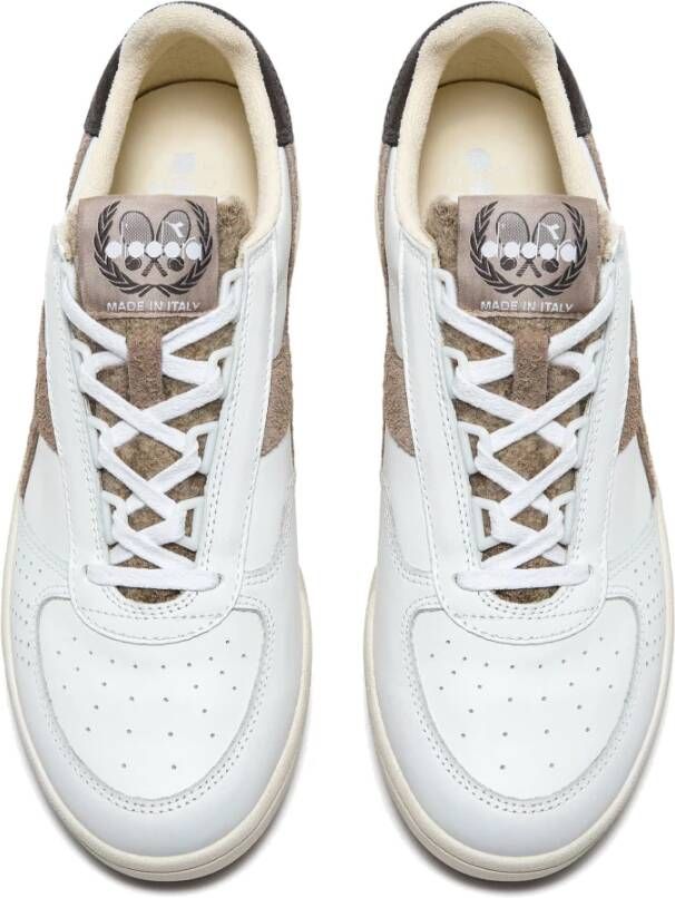 Diadora Elite Torino Italië Sport Witte Sneakers White Dames