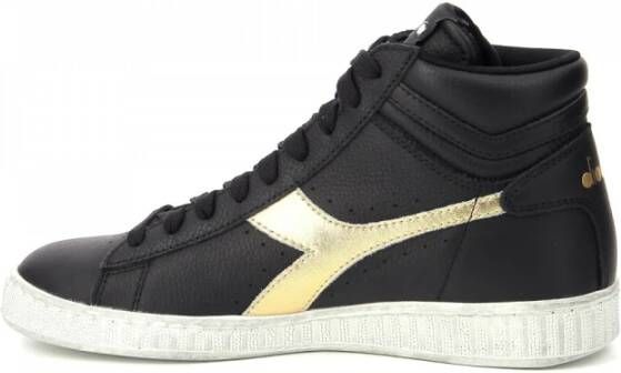 Diadora Game L Hi Waxed Shoes Zwart Dames