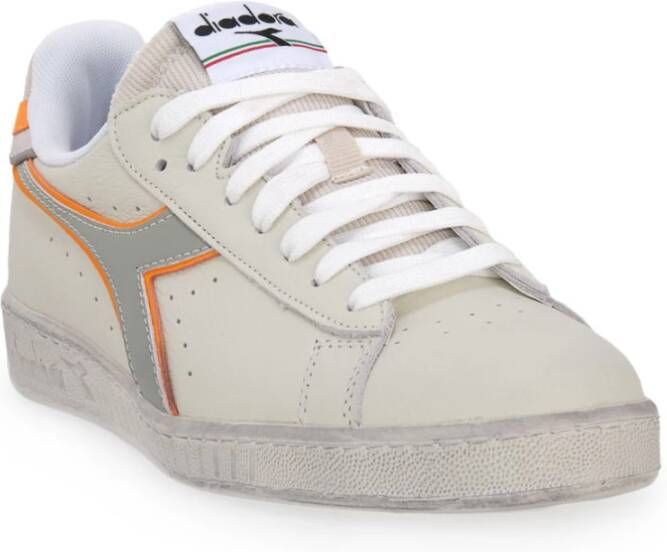 Diadora Game Low Icona Sneakers Wit Heren