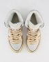 Diadora Sneakers Dames Hoge sneakers Damesschoenen Leer M basket metallic Goud - Thumbnail 11