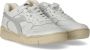 Diadora Sneakers Heren Lage sneakers Herenschoenen Leer B.560 Used Italia Wit - Thumbnail 10